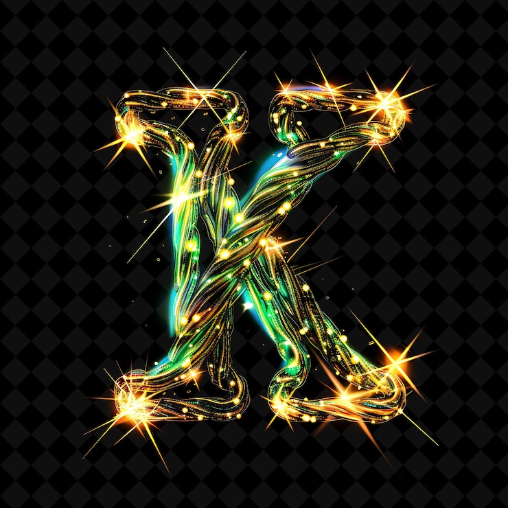 PSD ブラブルフォント ネオンの色 y2k 形状アートコレクション