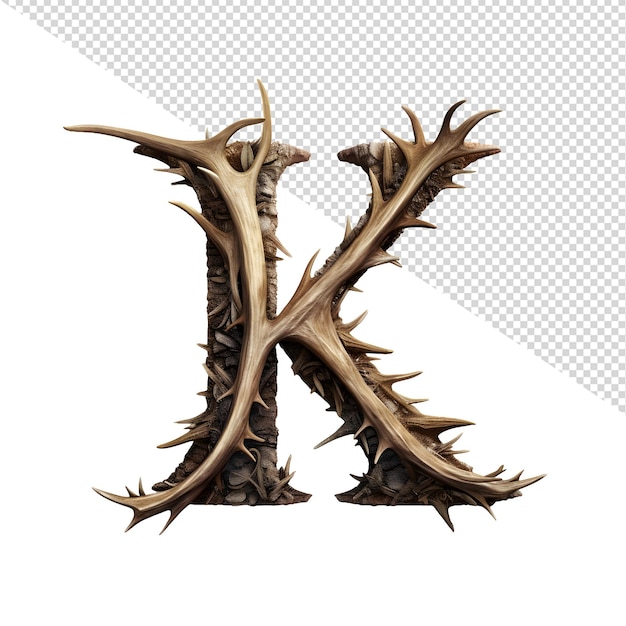 PSD letter k