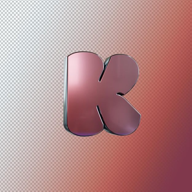 PSD a letter k