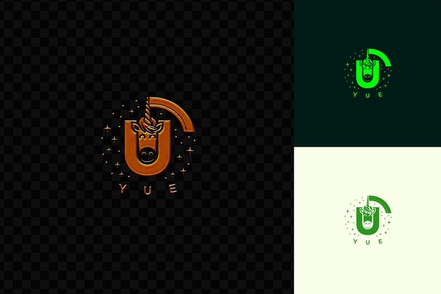 PSD letter u con letterform logo design style con u shaped int identity branding concept idea art