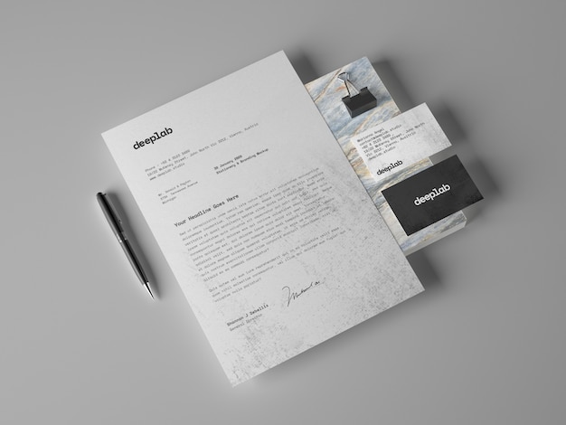 Letterhead and business cards