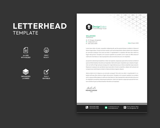 Letterhead Design Templates