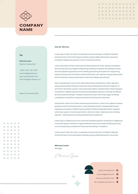 PSD letterhead