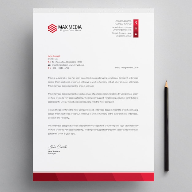 PSD letterhead