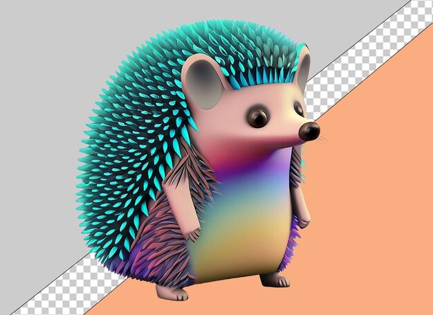 PSD leuke 3d dieren png