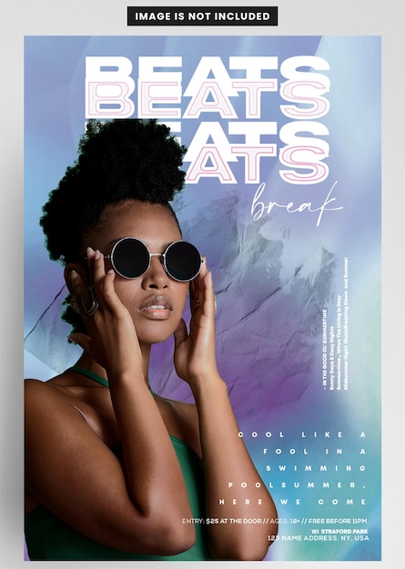 Leuke Beats Party Flyer-sjabloon