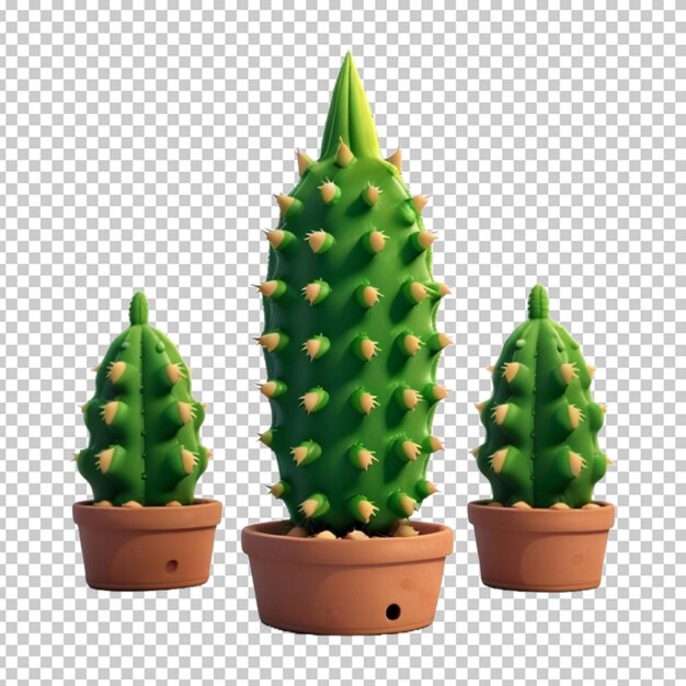 PSD leuke cactusplant png