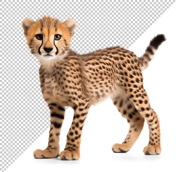 PSD leuke jonge cheetah welp.