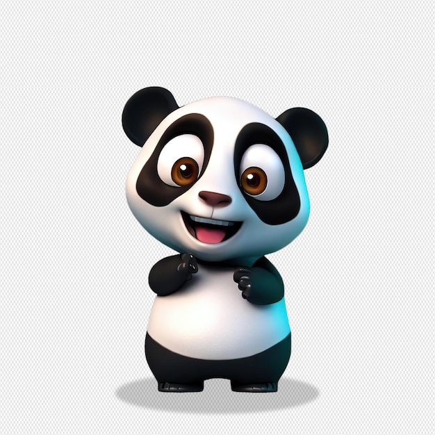 Leuke panda vector