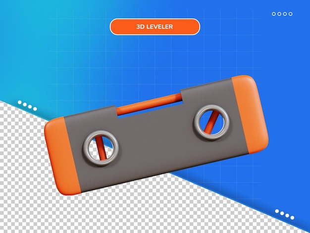 Leveler 3d icon