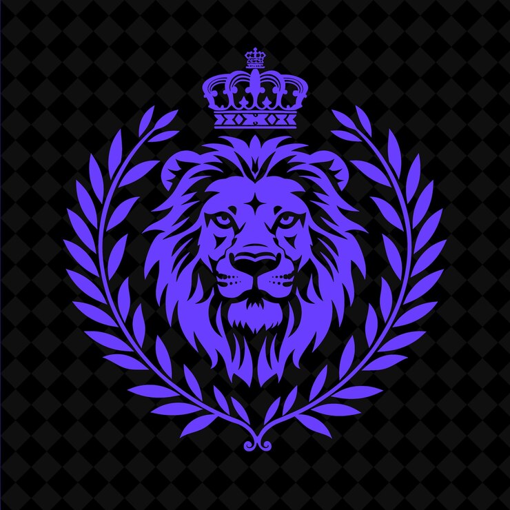 PSD lew z koroną w środku