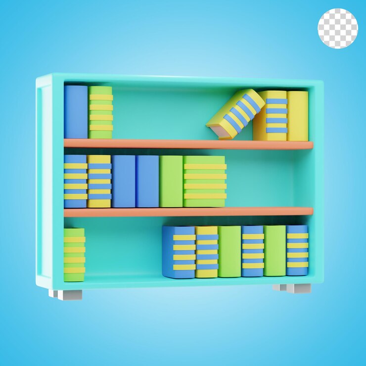 PSD library 3d icon and illustration