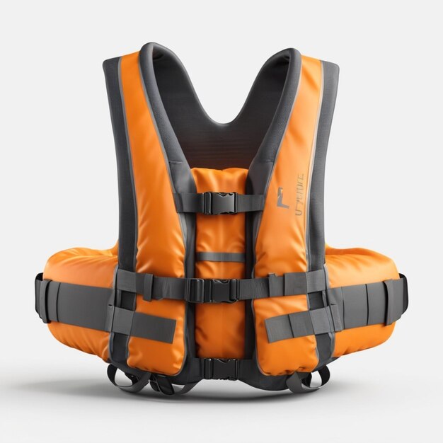 PSD life vest psd on a white background