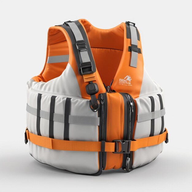 PSD life vest psd on a white background