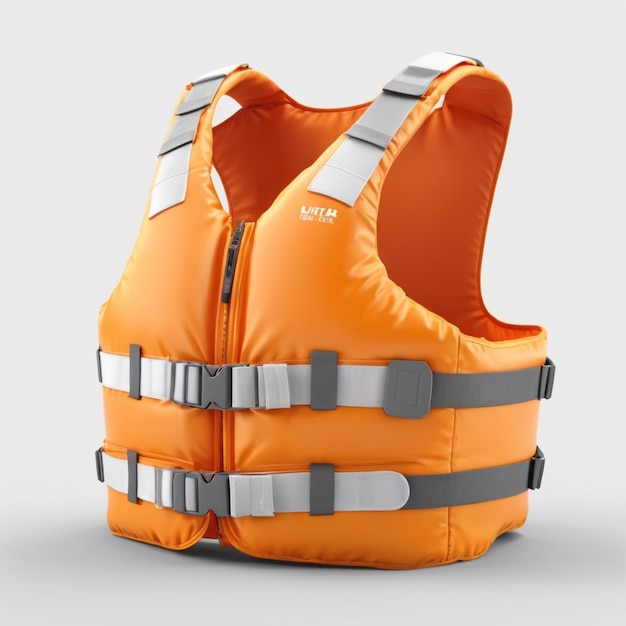 PSD life vest psd on a white background