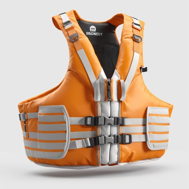 PSD life vest psd on a white background