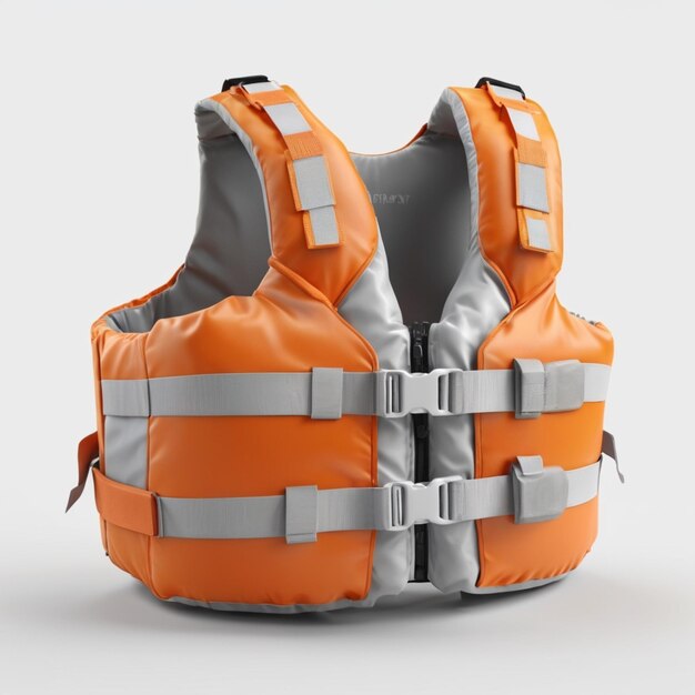 PSD life vest psd on a white background