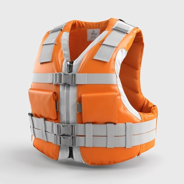 PSD life vest psd on a white background