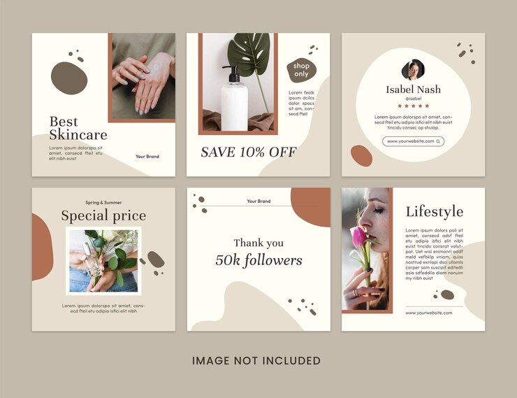 Lifestyle instagram post template vol2