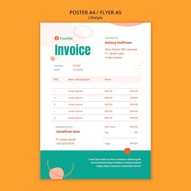lifestyle template design