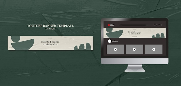 PSD lifestyle template design