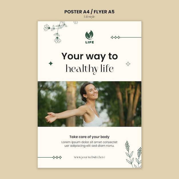 Lifestyle template design