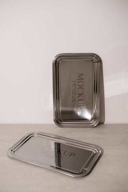 PSD lifestyle tray mockup