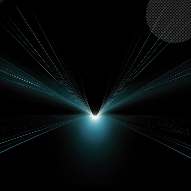 PSD light beam spectrum particles transparent background