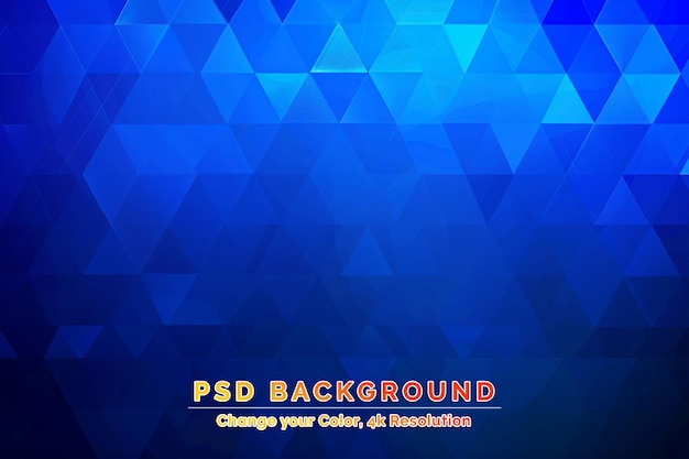 PSD light blue vector abstract mosaic template