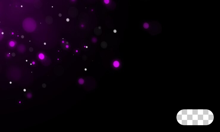 PSD light bokeh background