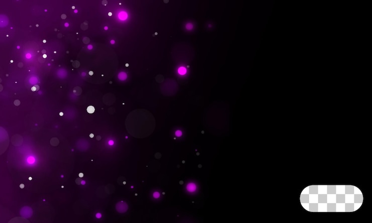 PSD light bokeh background