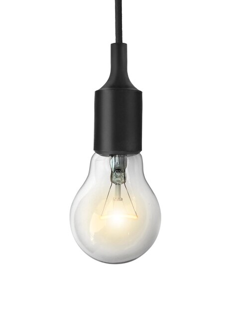 PSD light bulb transparent background