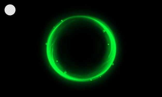 Light effect circle shape