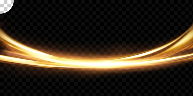 light effect on transparent background