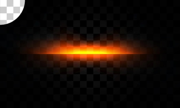 light effect with transparent background