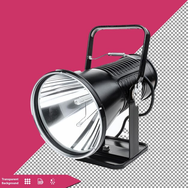 PSD a light that is on a pink background