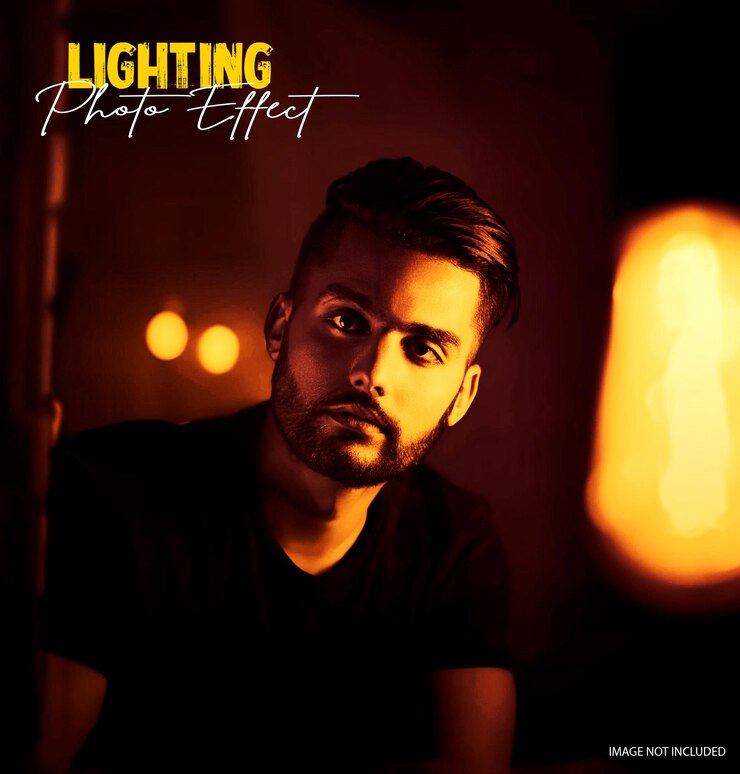 Lighting photo effect