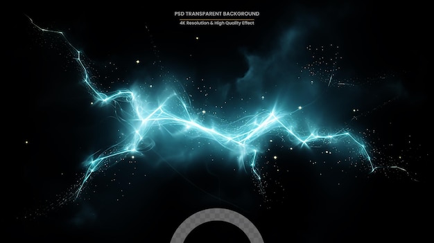 Lightning abstract electrical background