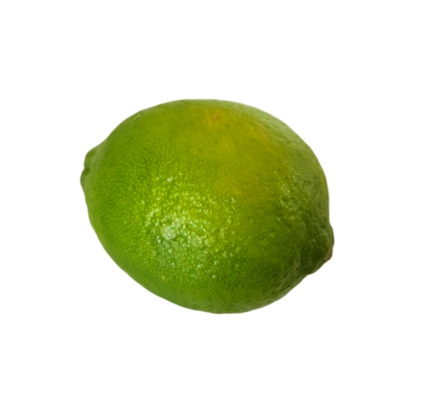 Lime isolated on the white background