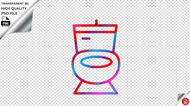 PSD a line drawing of a liquid test tube