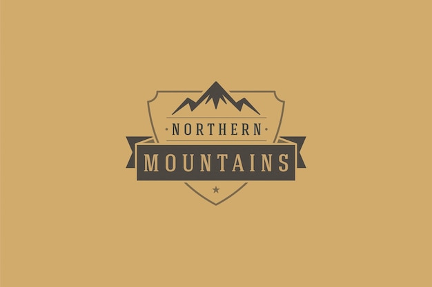 linear logo for northern mountains tourism