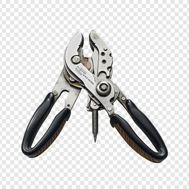 Linemans pliers isolated on transparent background