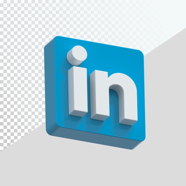 Linkedin 3D-gerenderde scènemaker