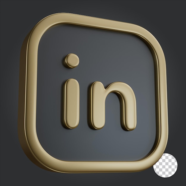 Linkedin 3d-pictogram