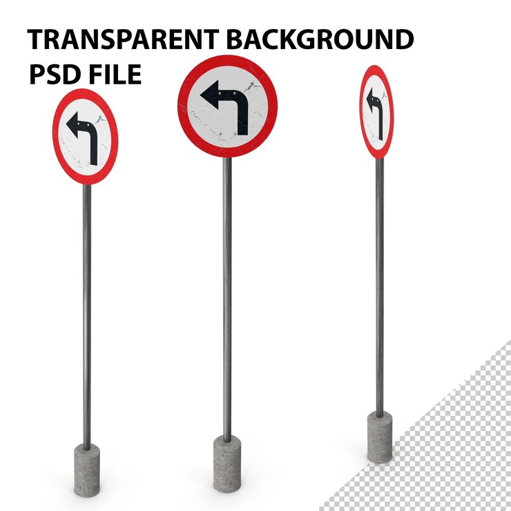 PSD links draaien teken png