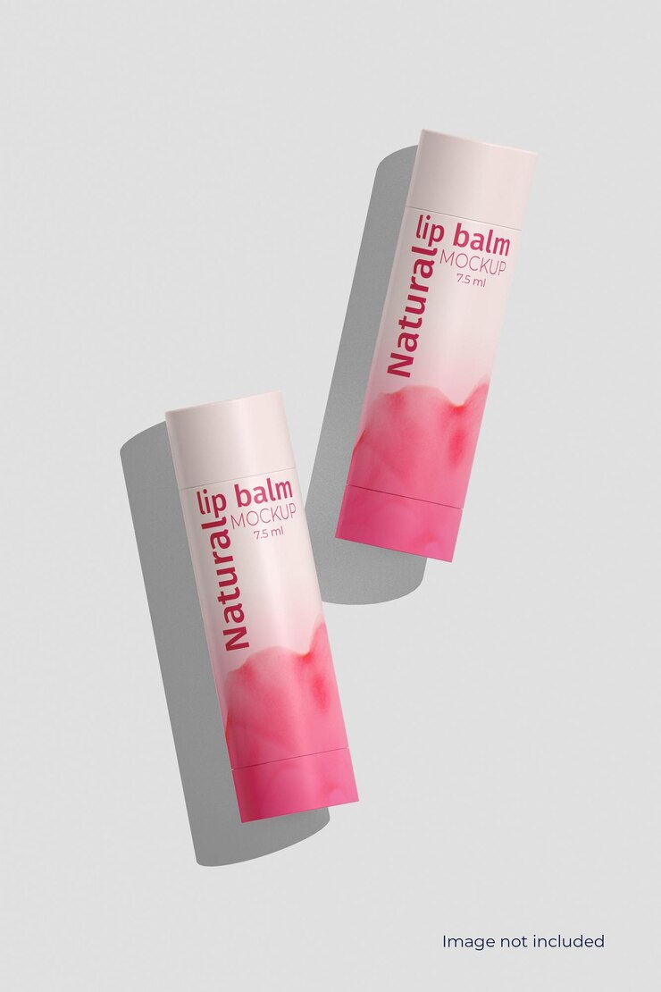Lip Balm Mockup