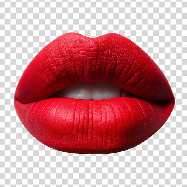 PSD lips transparent set