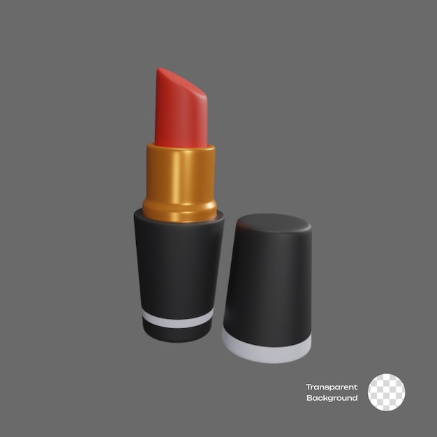 PSD icona 3d del rossetto