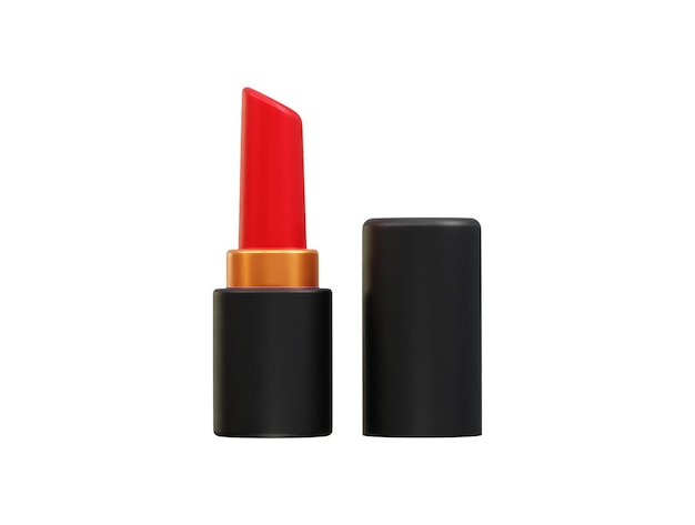 Lipstick izometryczna ikona 3d wektor kolorowa ilustracja renderowanie