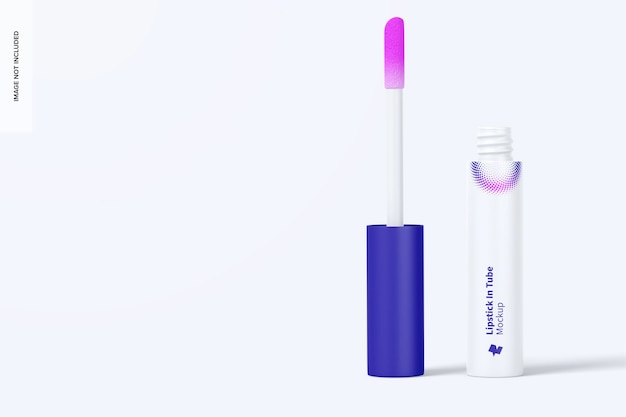 Lipstick In Tube Mockup